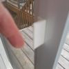 FingerGlide on Screen Door