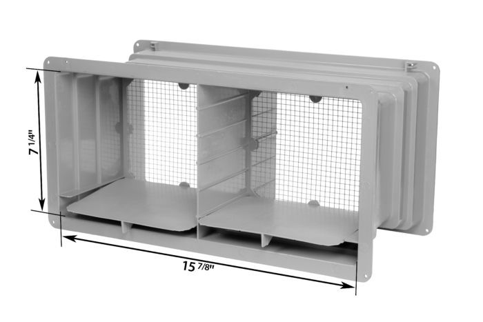 Vanity Vents - Measuring size of vanity vents