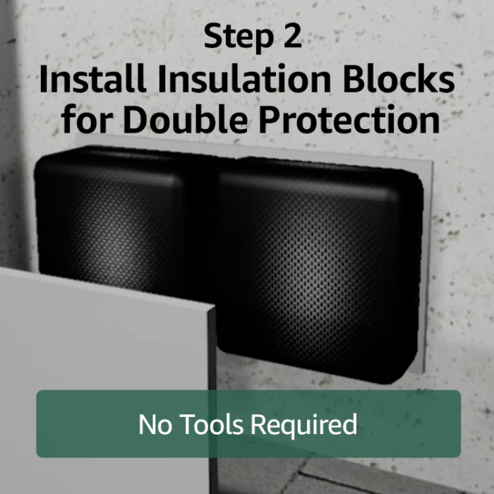 foundation vent plugs outside vent insulation blocks
