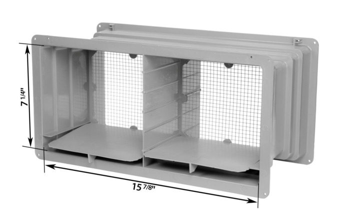 a well-crafted vent cover.